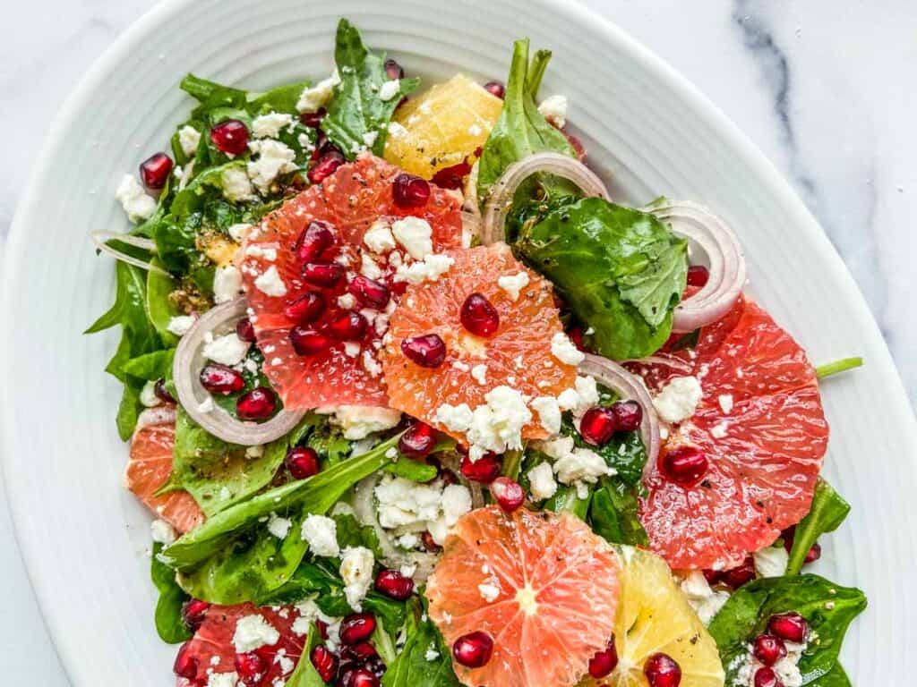 Easy Recipe for Pomegranate and Citrus Salad